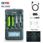 SKYRC MC3000 Battery Fast Charger BT Smart APP PC Control LED Screen NiMH NiCd Li-ion LiFePO4 Ni-Zn AAA Battery RC FPV Racing